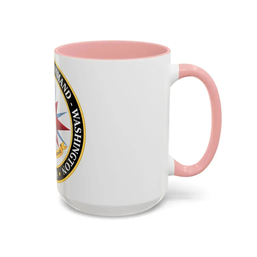 Defense Contracting Command Washington (U.S. Army) Accent Coffee Mug - Go Mug Yourself