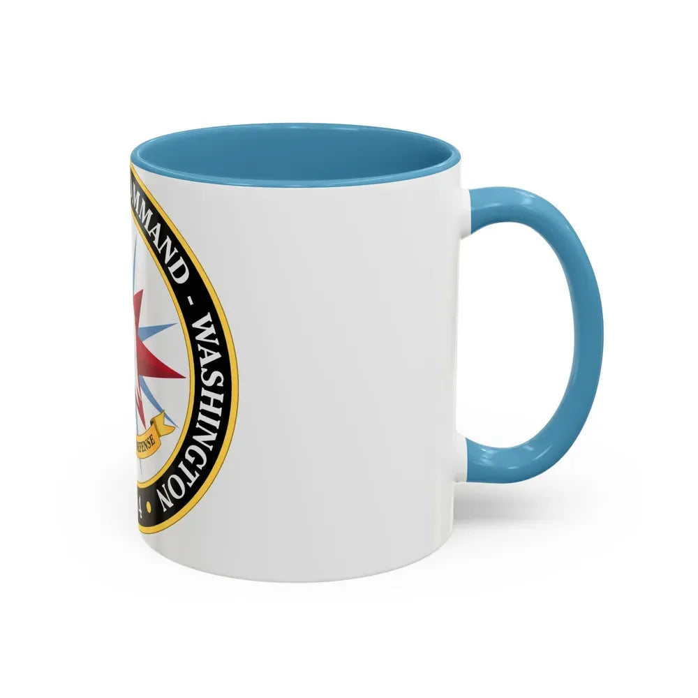 Defense Contracting Command Washington (U.S. Army) Accent Coffee Mug - Go Mug Yourself