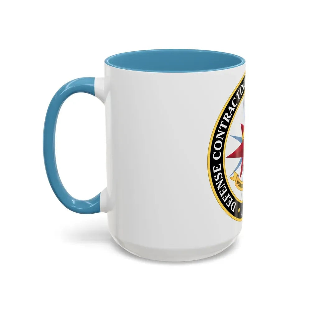 Defense Contracting Command Washington (U.S. Army) Accent Coffee Mug - Go Mug Yourself