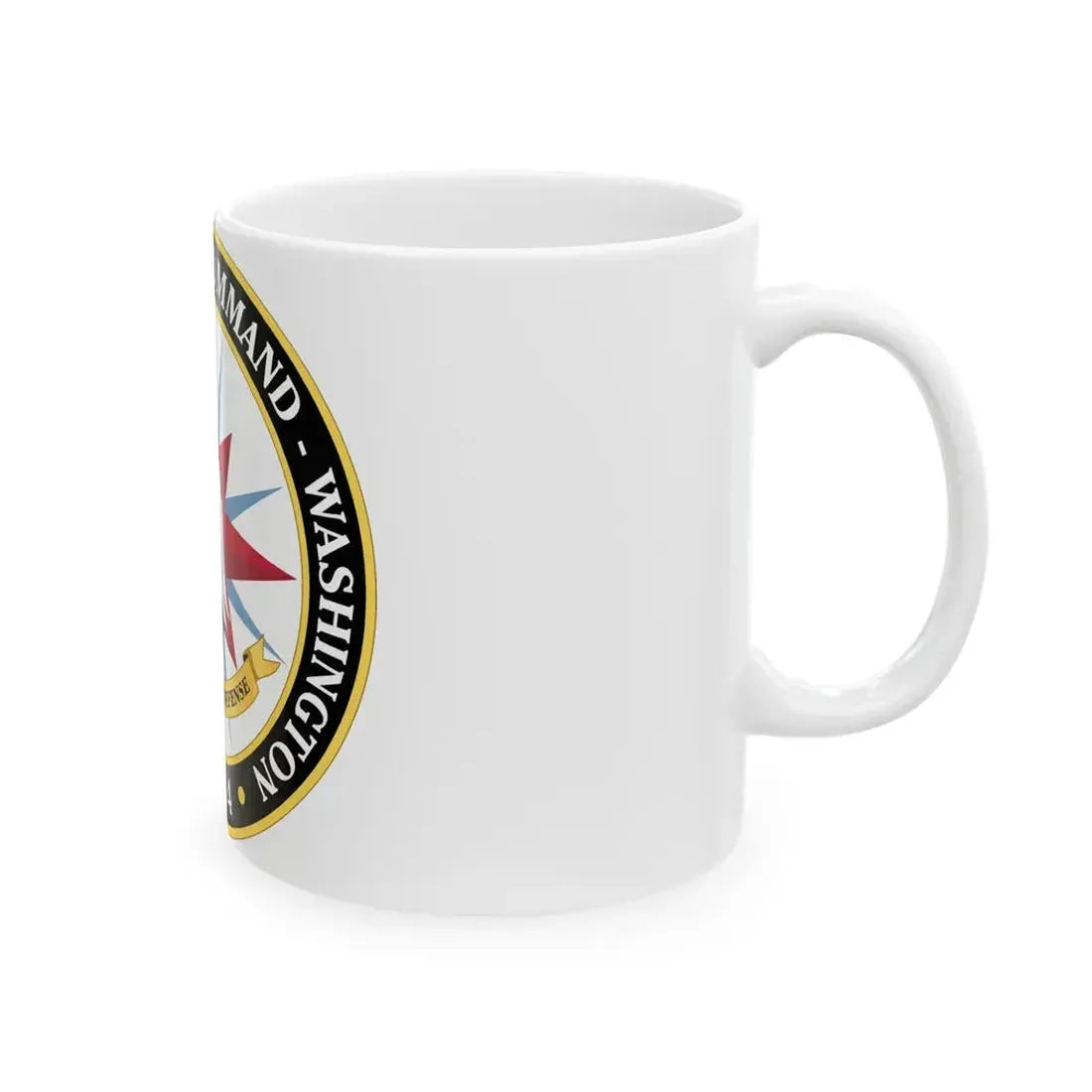 Defense Contracting Command Washington (U.S. Army) White Coffee Mug - Go Mug Yourself