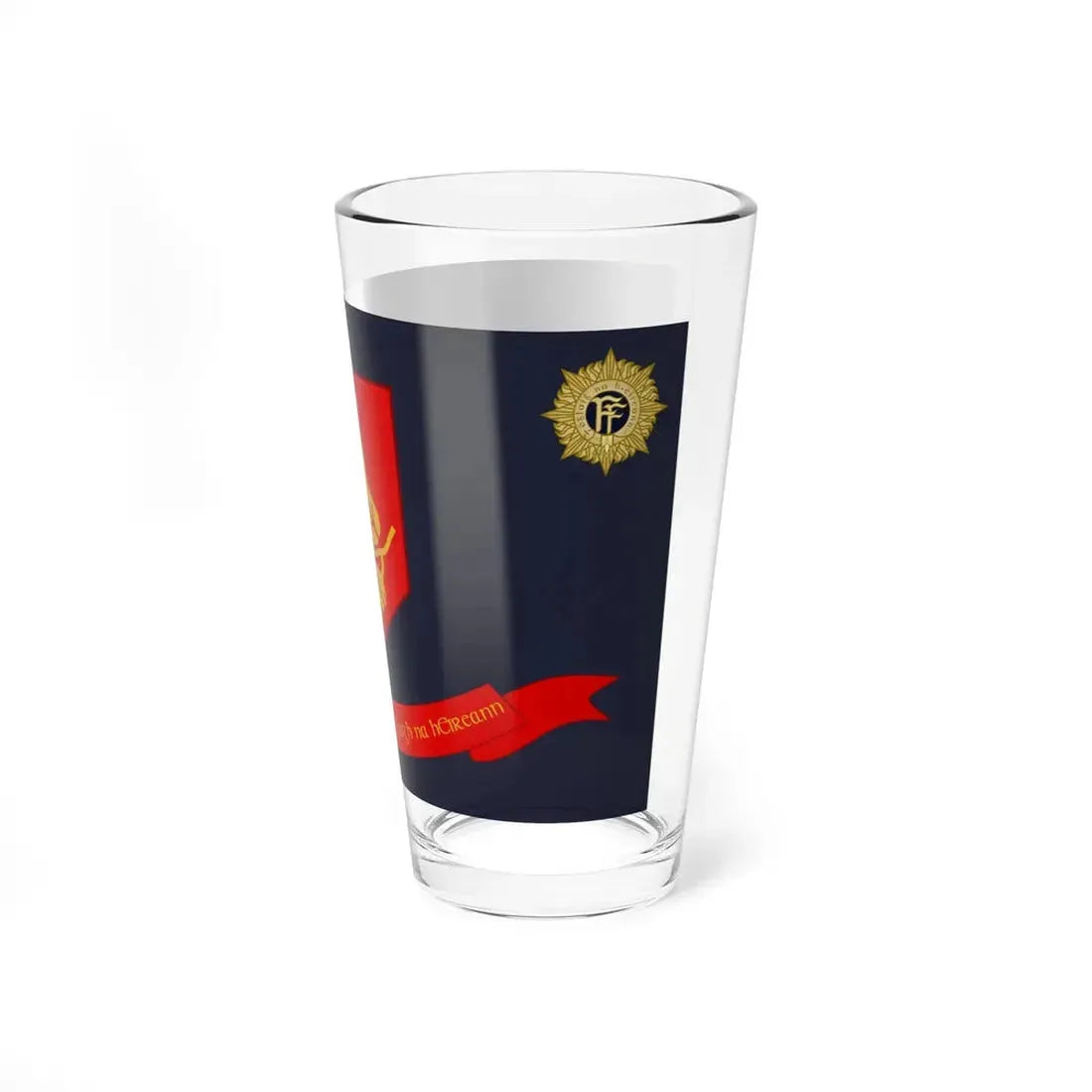 Defense Force Training Centre Flag Ireland (Ireland) Pint Glass 16oz - Go Mug Yourself