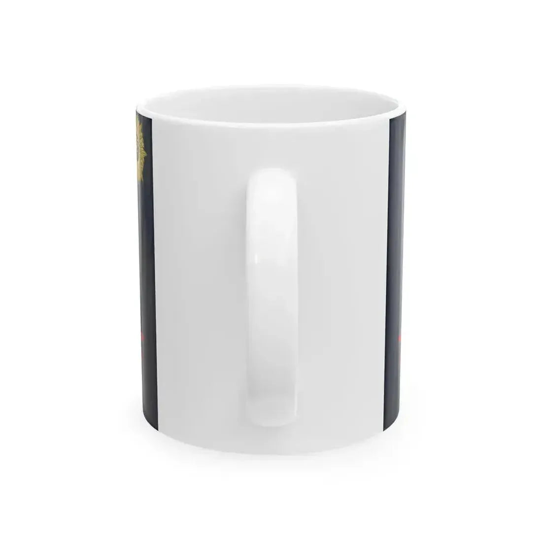 Defense Force Training Centre Flag Ireland (Ireland) White Coffee Mug - Go Mug Yourself