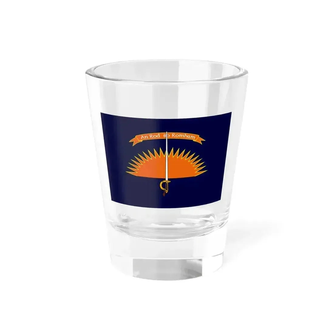 Defense Forces Cadet Colours Ireland (Ireland) Shot Glass 1.5oz 1.5oz - Go Mug Yourself