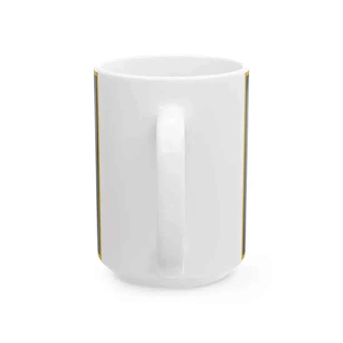 Defense Forces Cavalry Corps Flag Ireland (Ireland) White Coffee Mug - Go Mug Yourself