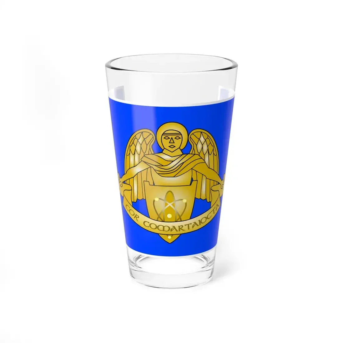 Defense Forces Communications and Information Services Corps Flag Ireland (Ireland) Pint Glass 16oz 16oz - Go Mug Yourself