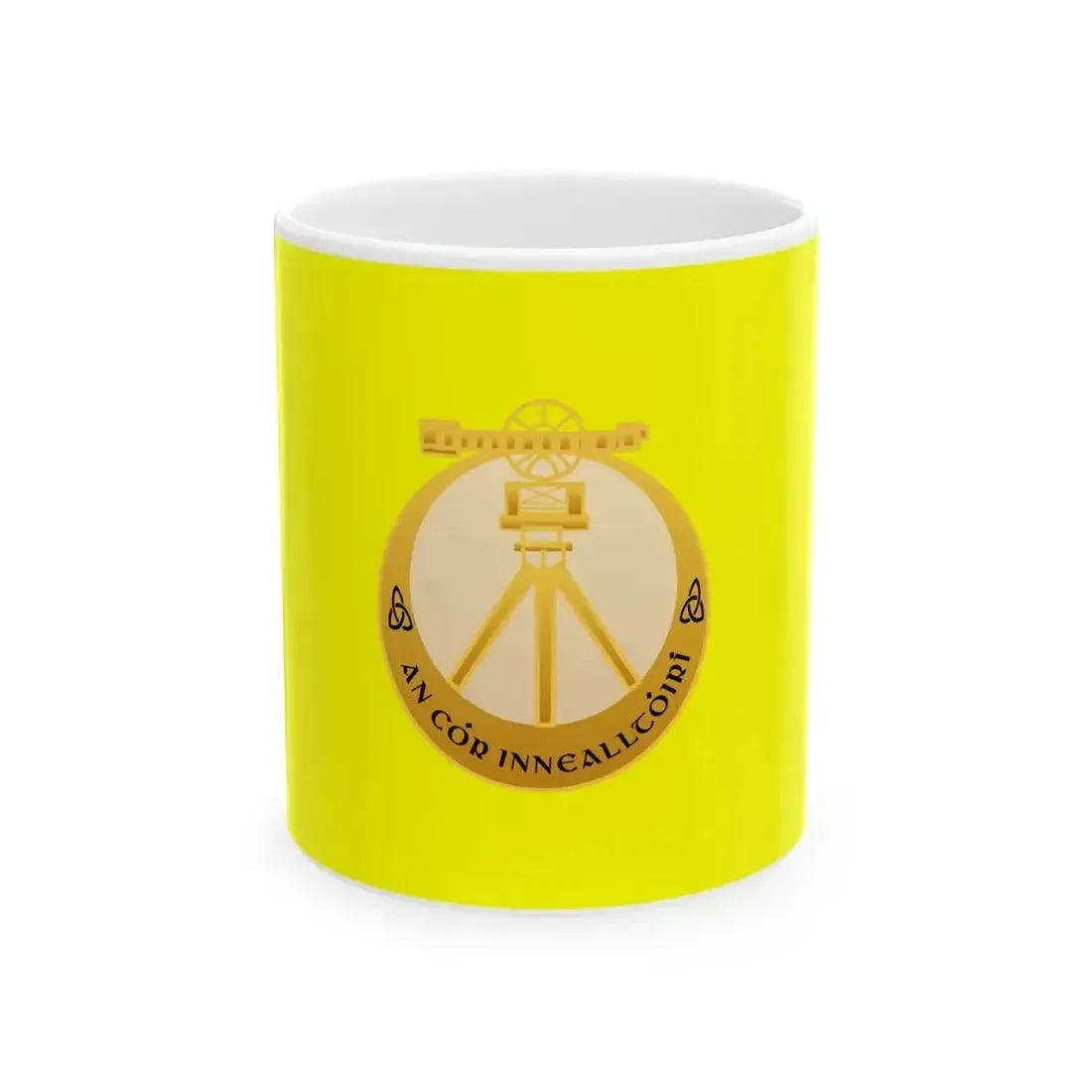 Defense Forces Engineer Corps Ireland (Ireland) White Coffee Mug 11oz - Go Mug Yourself