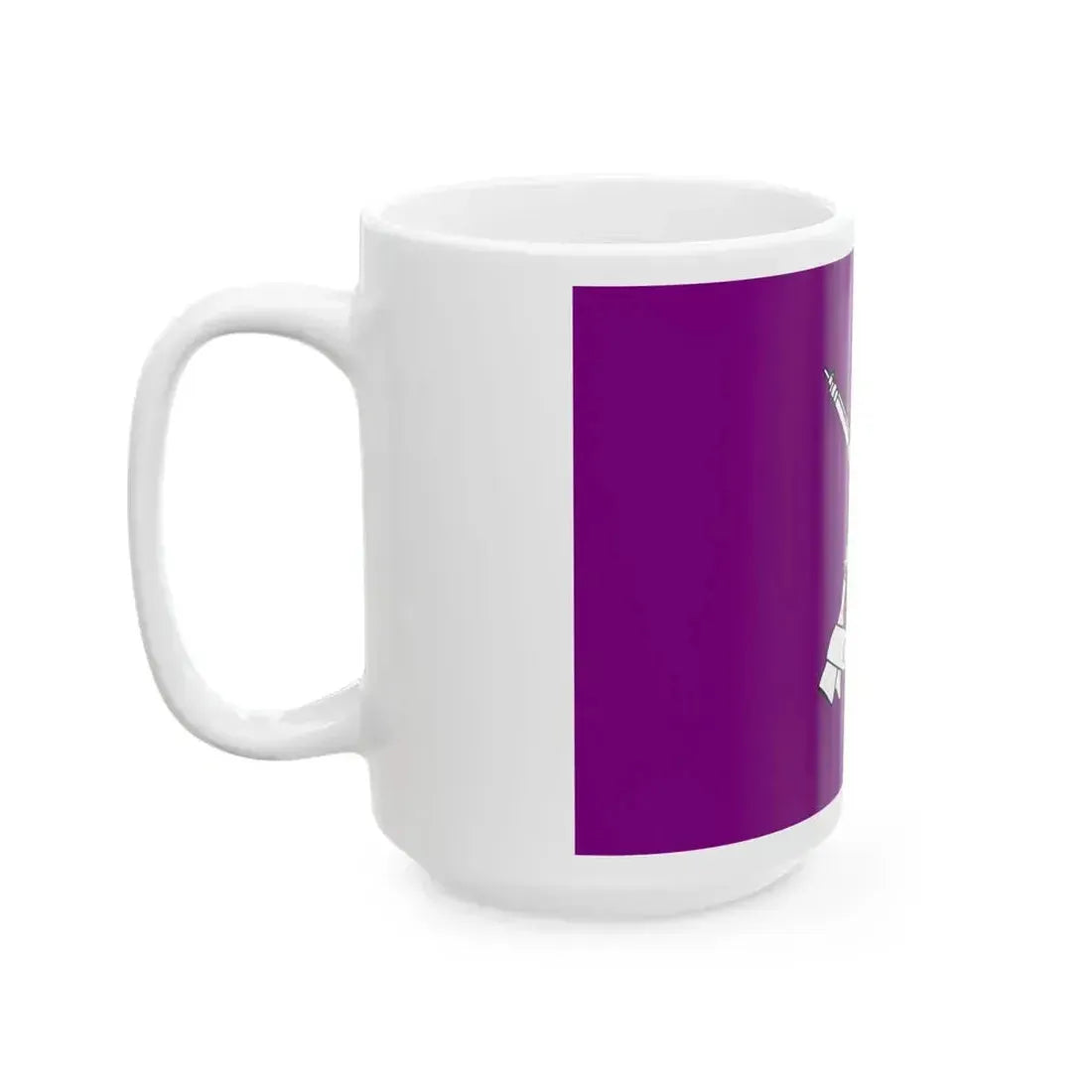 Defense Forces Infantry Flag Ireland (Ireland) White Coffee Mug - Go Mug Yourself