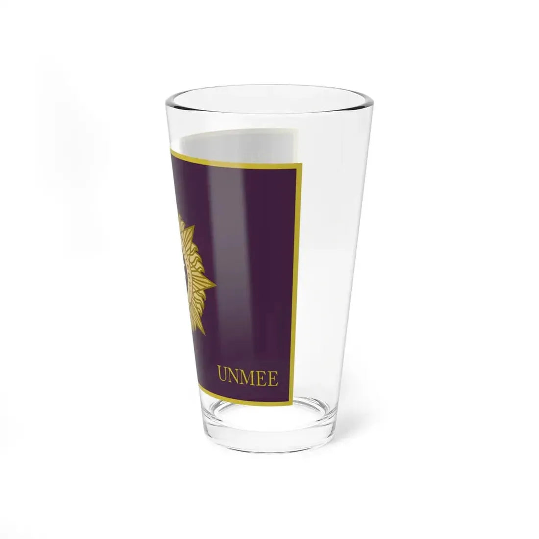 Defense Forces Ireland Flag UNMEE (Ireland) Pint Glass 16oz - Go Mug Yourself