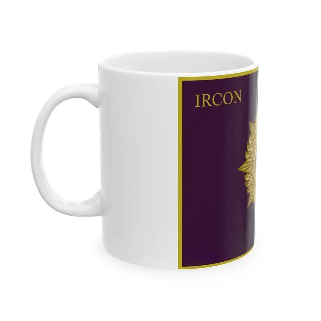 Defense Forces Ireland Flag UNMEE (Ireland) White Coffee Mug - Go Mug Yourself