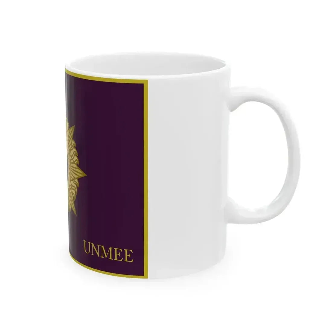 Defense Forces Ireland Flag UNMEE (Ireland) White Coffee Mug - Go Mug Yourself