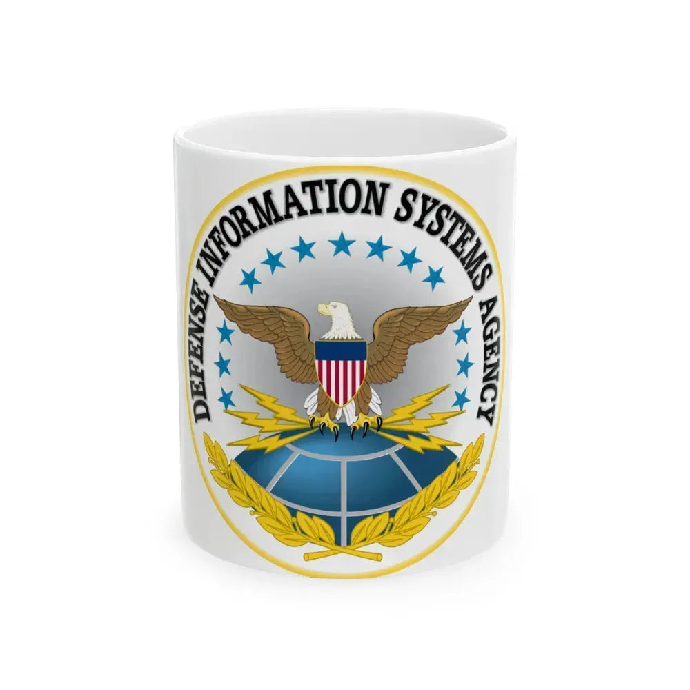 Defense Information Systems Agency DISA - White Coffee Mug 11oz - Go Mug Yourself