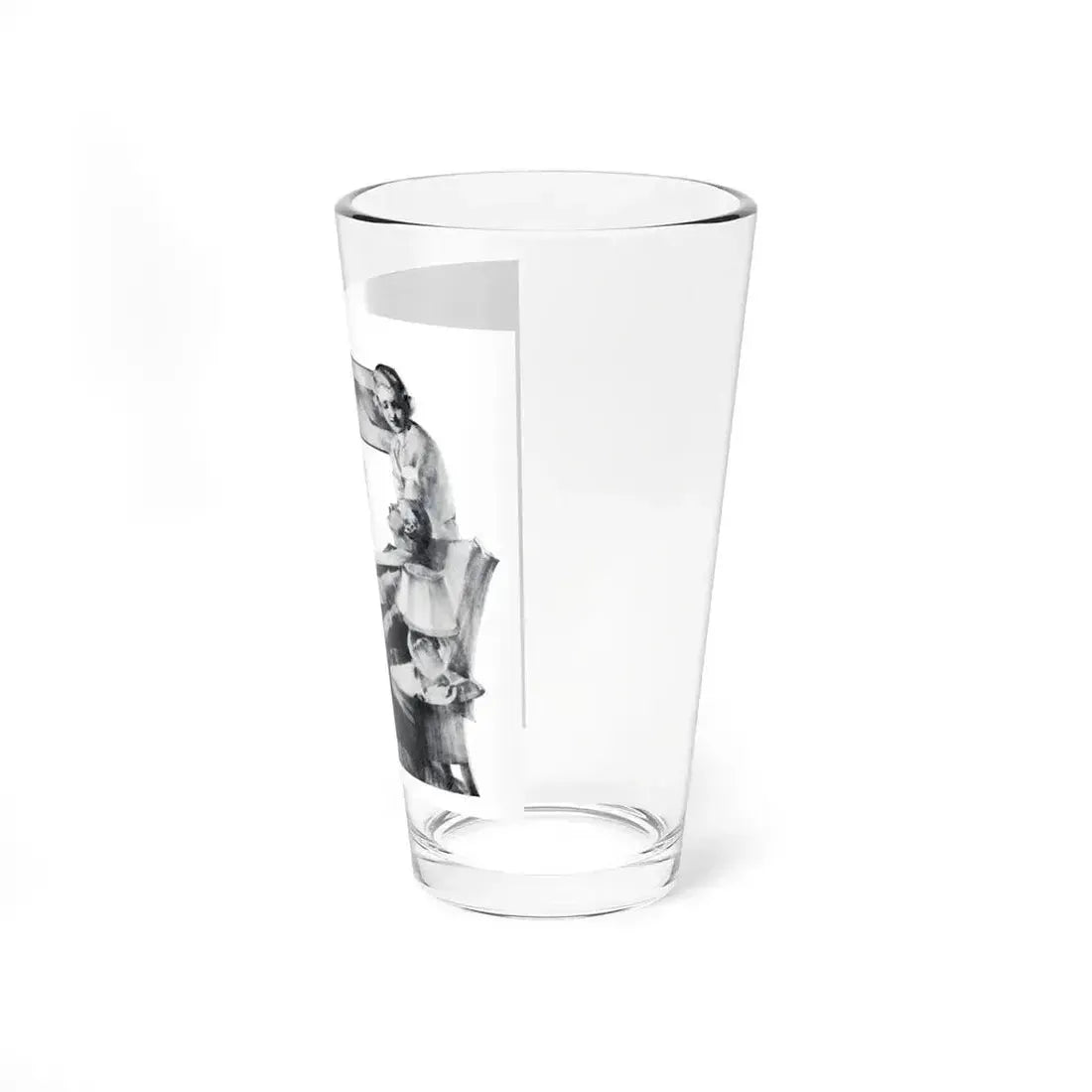 Deferred Marriage and Double Salary, Independent Woman, February 1934 - Pint Glass 16oz - Go Mug Yourself