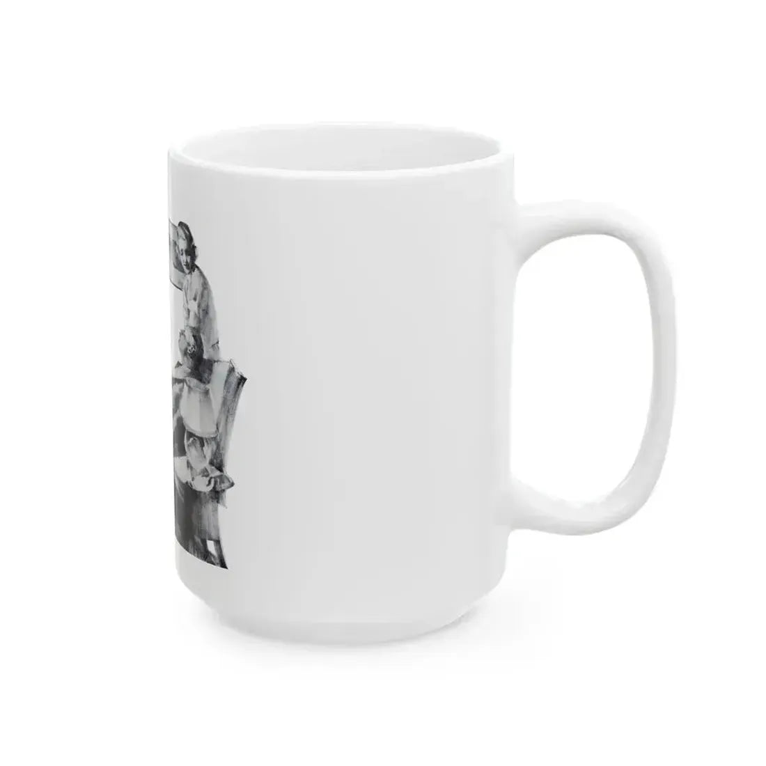 Deferred Marriage and Double Salary, Independent Woman, February 1934 - White Coffee Mug - Go Mug Yourself