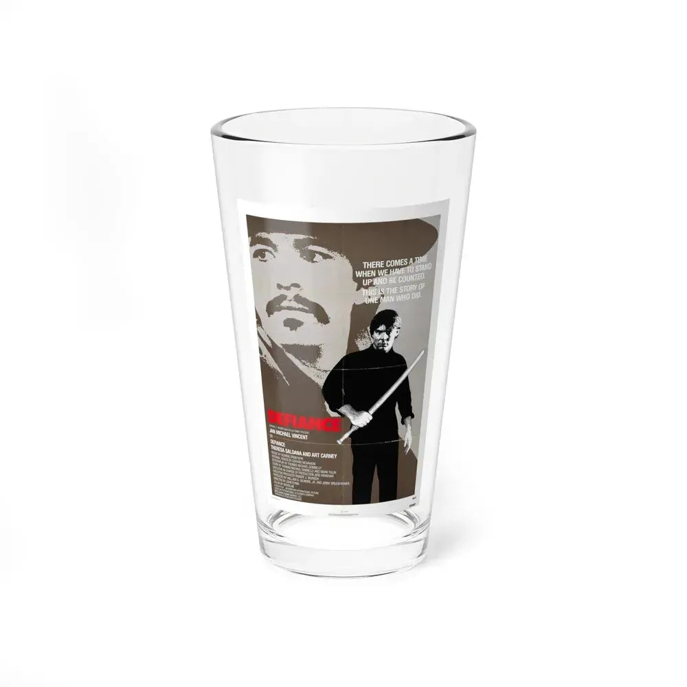 DEFIANCE 1980 Movie Poster - Pint Glass 16oz 16oz - Go Mug Yourself