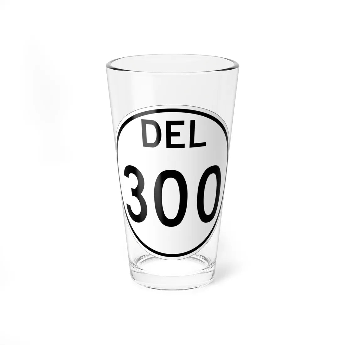 Delaware 300 1964 (Delaware) (Road Sign) Pint Glss 16oz 16oz - Go Mug Yourself