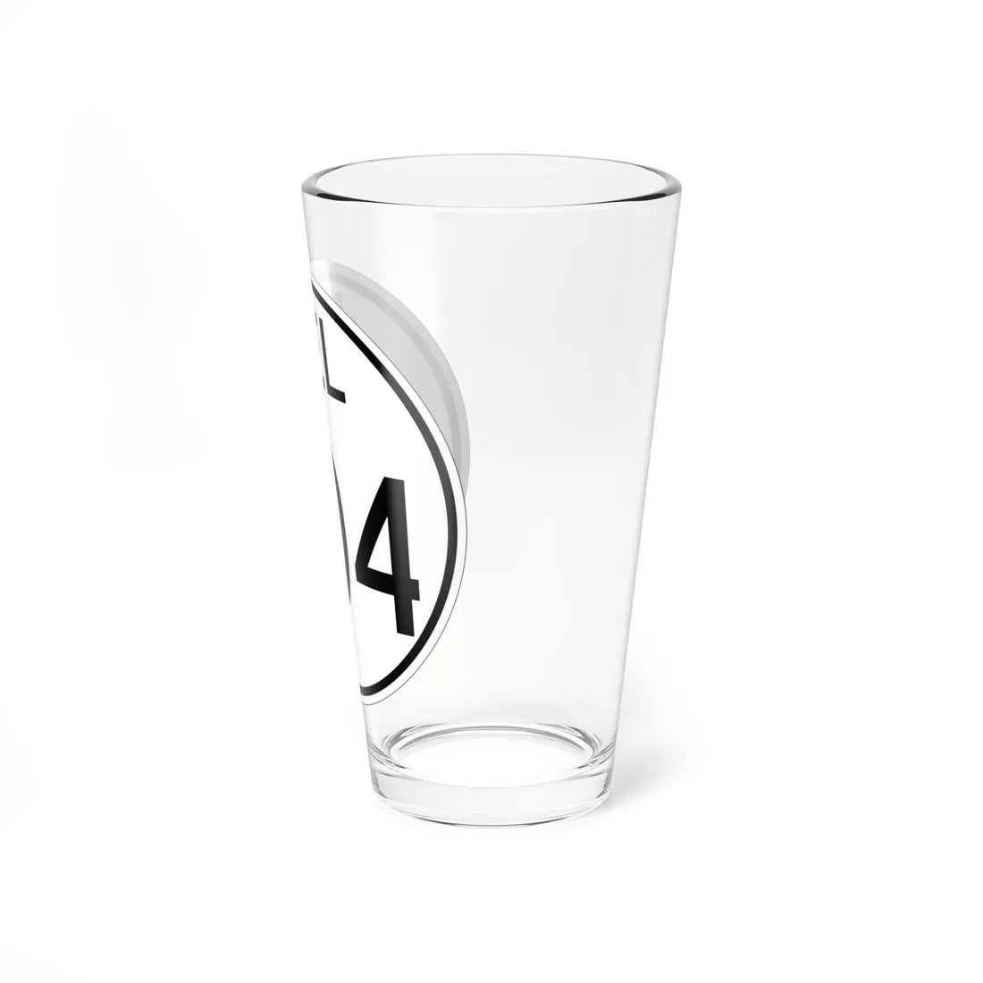 Delaware 404 1964 (Delaware) (Road Sign) Pint Glss 16oz - Go Mug Yourself