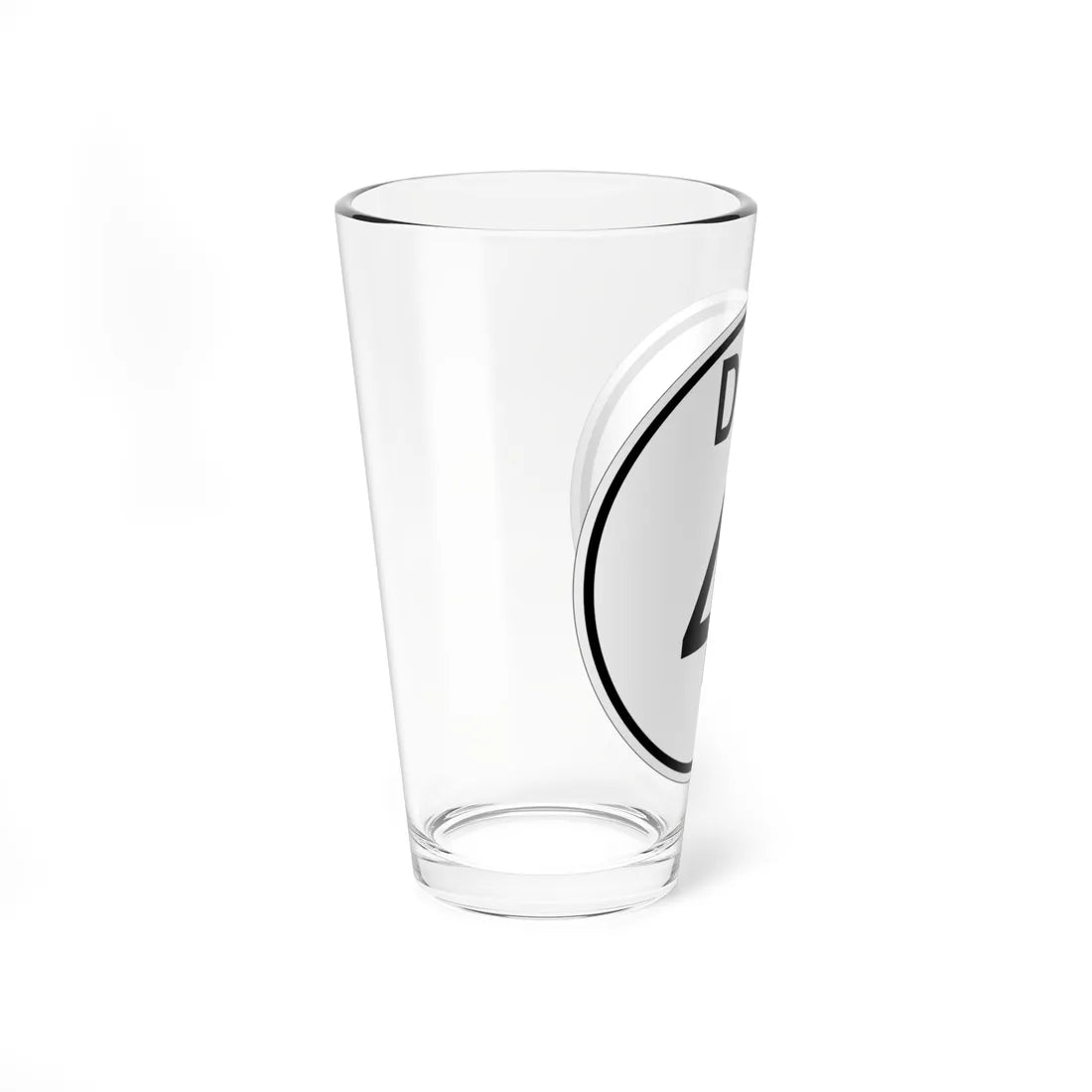Delaware 41 1964 (Delaware) (Road Sign) Pint Glss 16oz - Go Mug Yourself