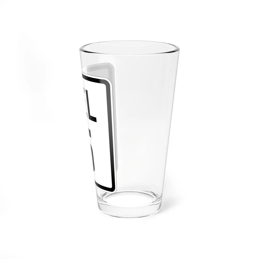 Delaware 5 1926 (Delaware) (Road Sign) Pint Glss 16oz - Go Mug Yourself
