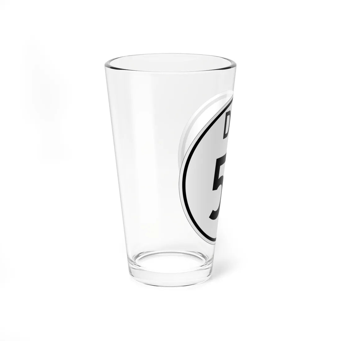 Delaware 52 1964 (Delaware) (Road Sign) Pint Glss 16oz - Go Mug Yourself
