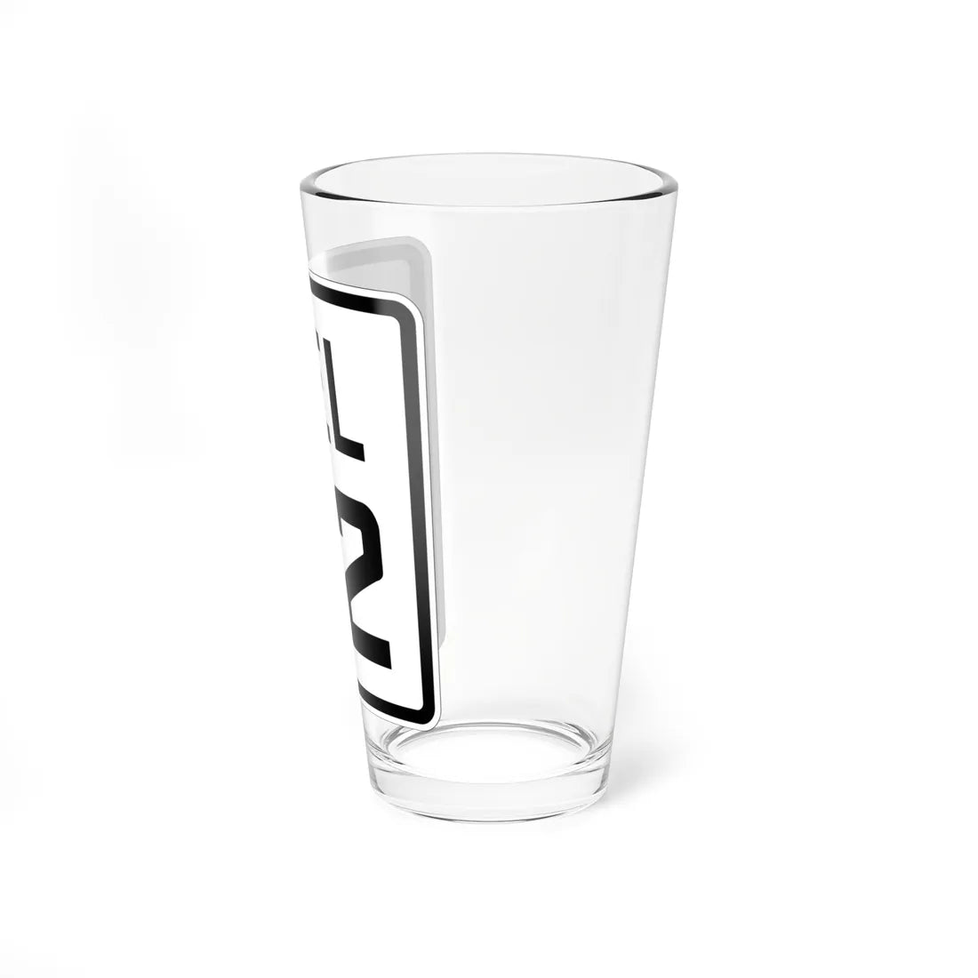 Delaware 72 1926 (Delaware) (Road Sign) Pint Glss 16oz - Go Mug Yourself