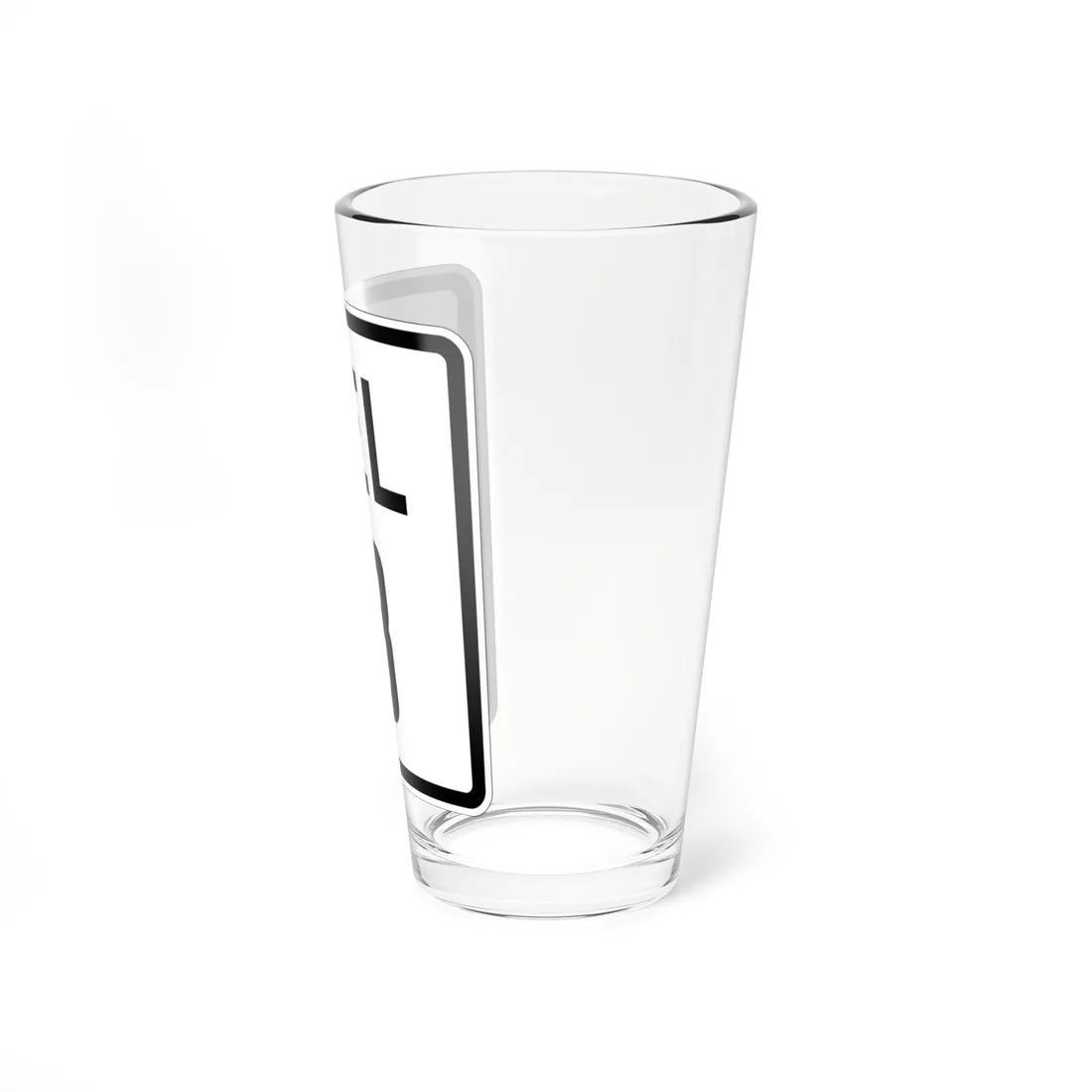 Delaware 8 1926 (Delaware) (Road Sign) Pint Glss 16oz - Go Mug Yourself