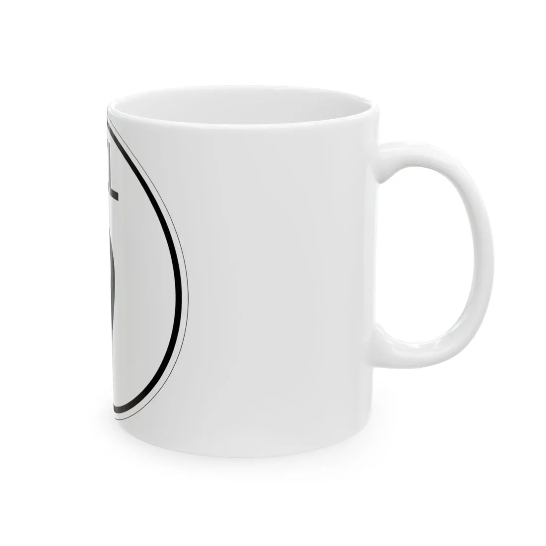 Delaware 9 1964 (Delaware) (Road Sign) White Coffee Mug - Go Mug Yourself