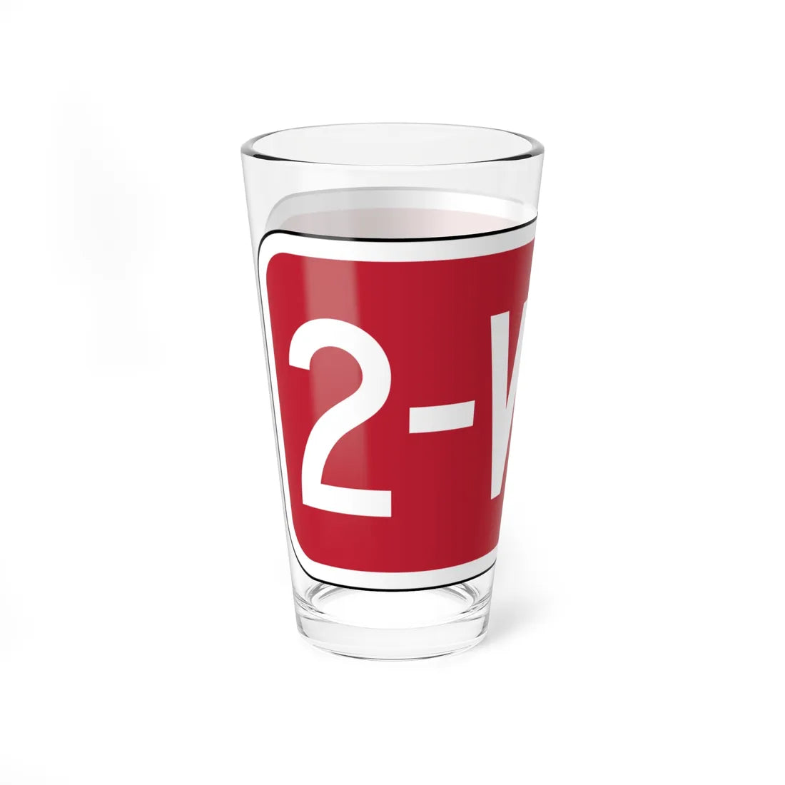 Delaware R1-3-2-DE (Delaware) (Road Sign) Pint Glss 16oz - Go Mug Yourself