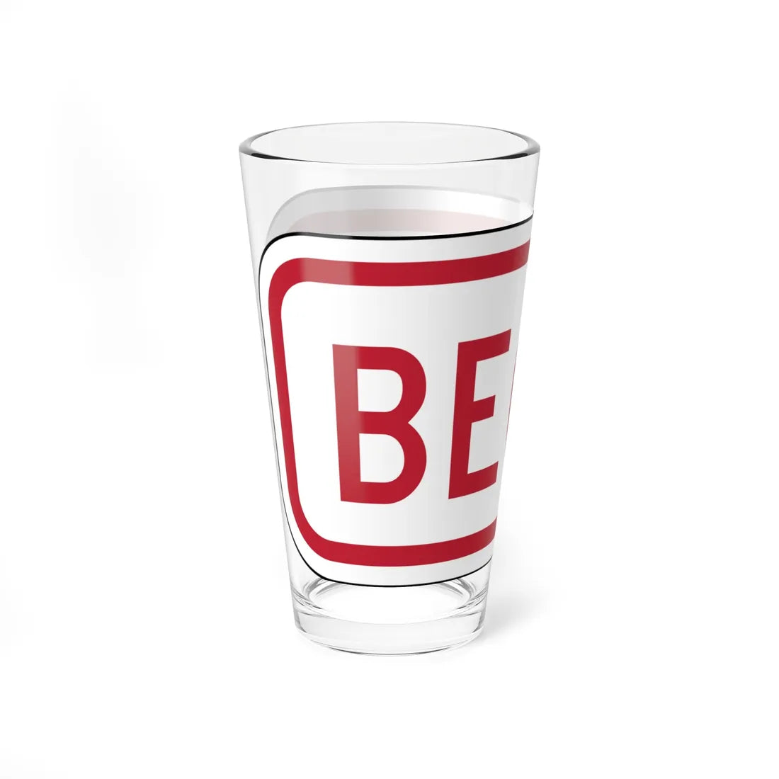 Delaware R7-202a-DE (Delaware) (Road Sign) Pint Glss 16oz - Go Mug Yourself