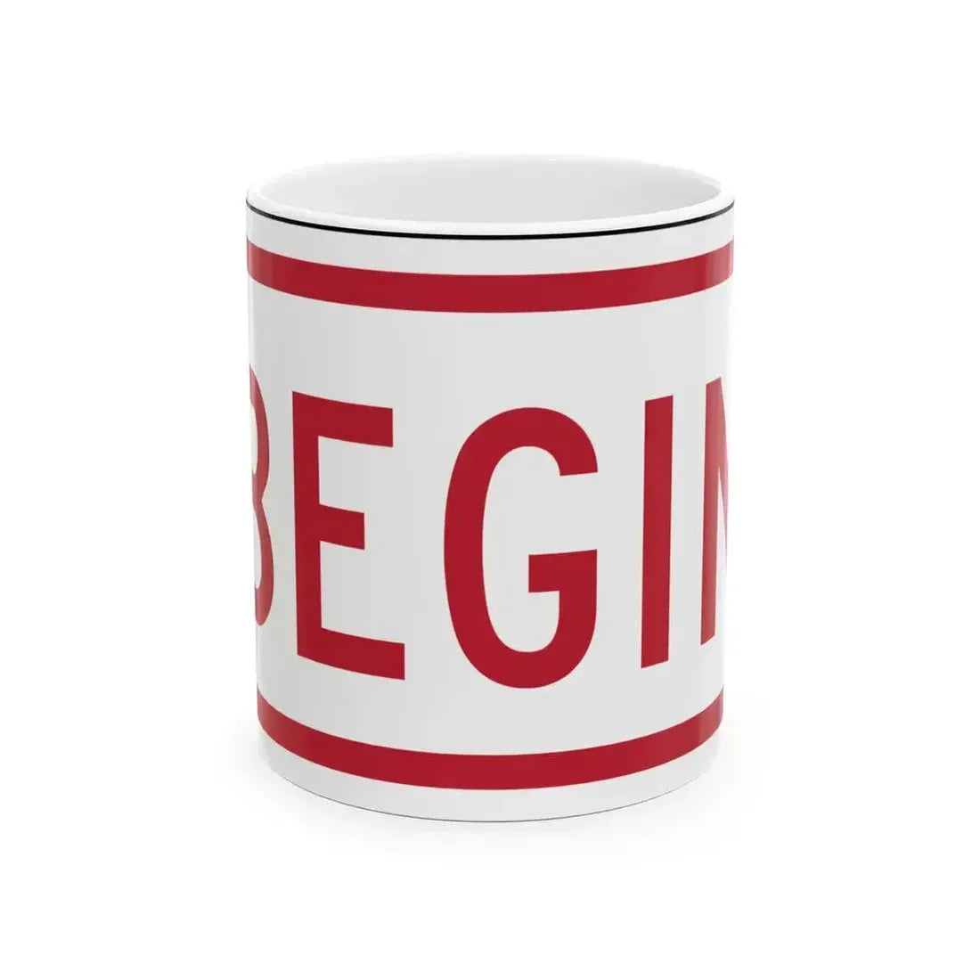 Delaware R7-202a-DE (Delaware) (Road Sign) White Coffee Mug 11oz - Go Mug Yourself