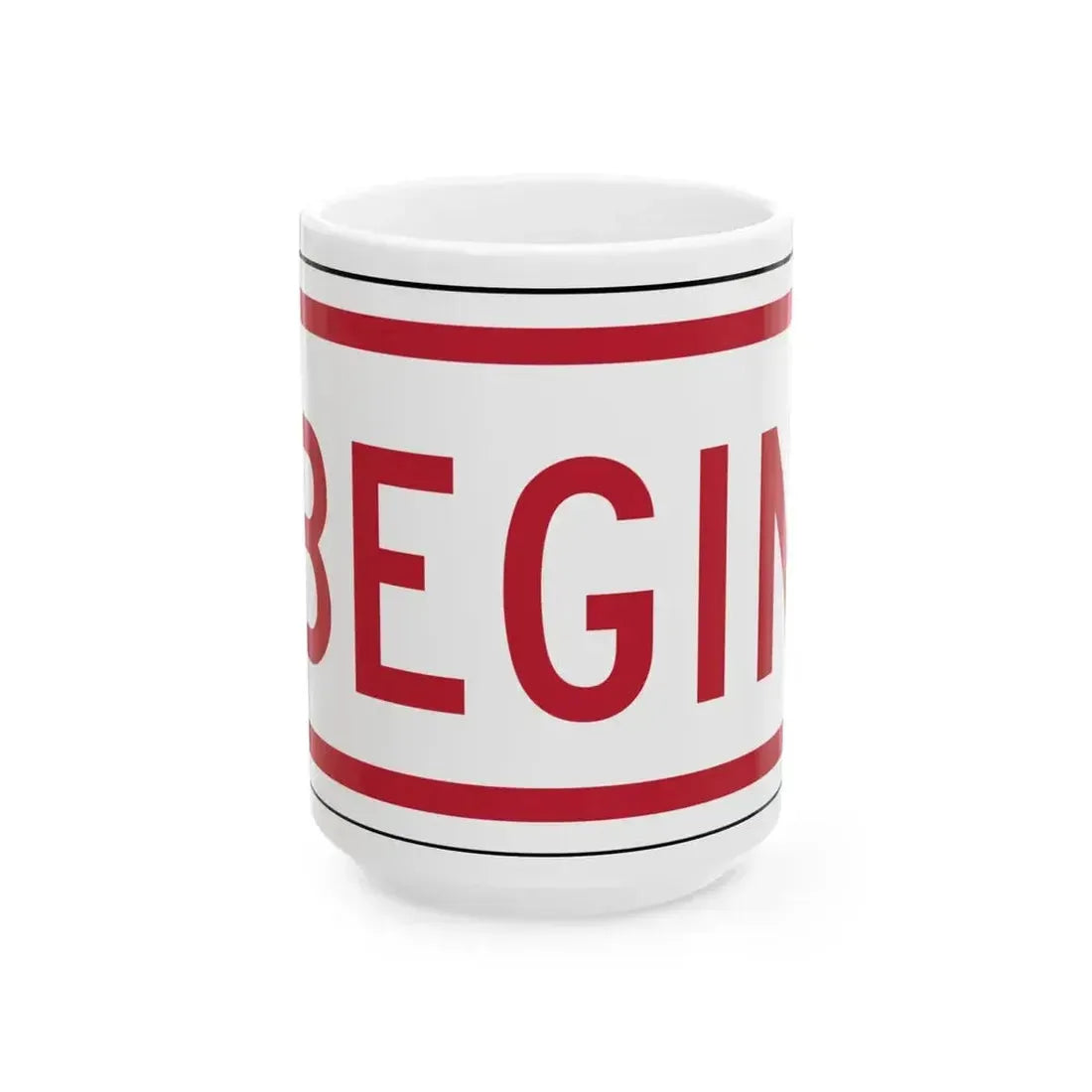 Delaware R7-202a-DE (Delaware) (Road Sign) White Coffee Mug 15oz - Go Mug Yourself