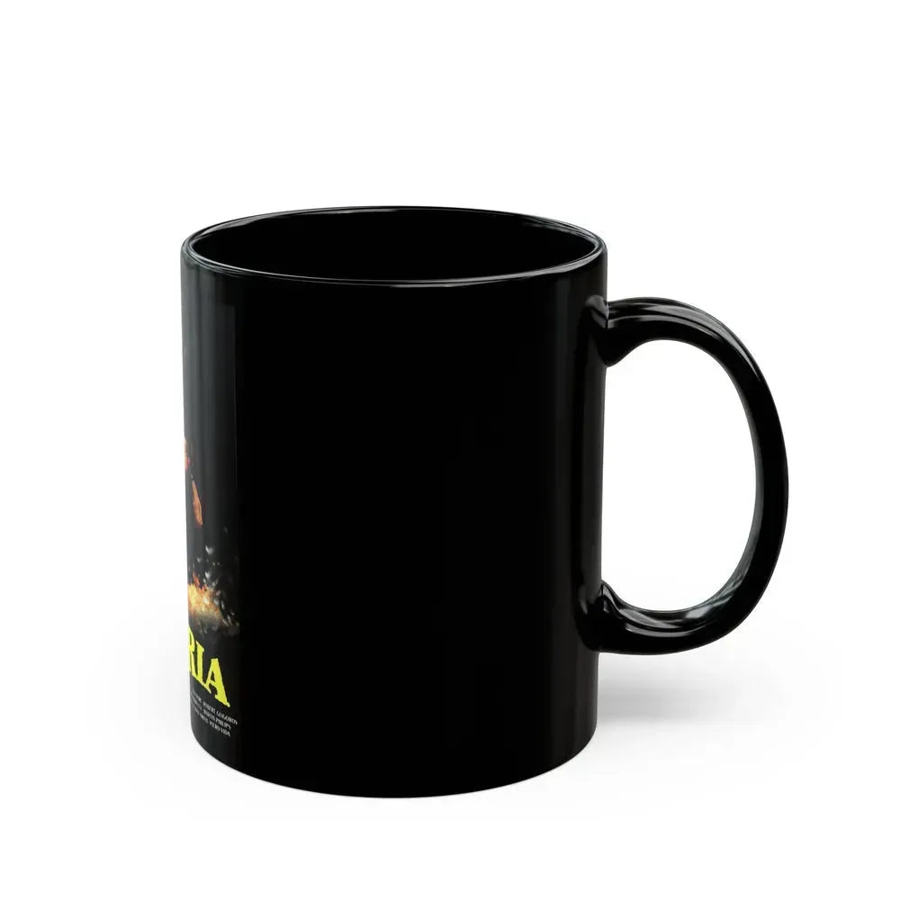 DELIRIA (STAGEFRIGHT) 1987 Movie Poster - Black Coffee Mug - Go Mug Yourself