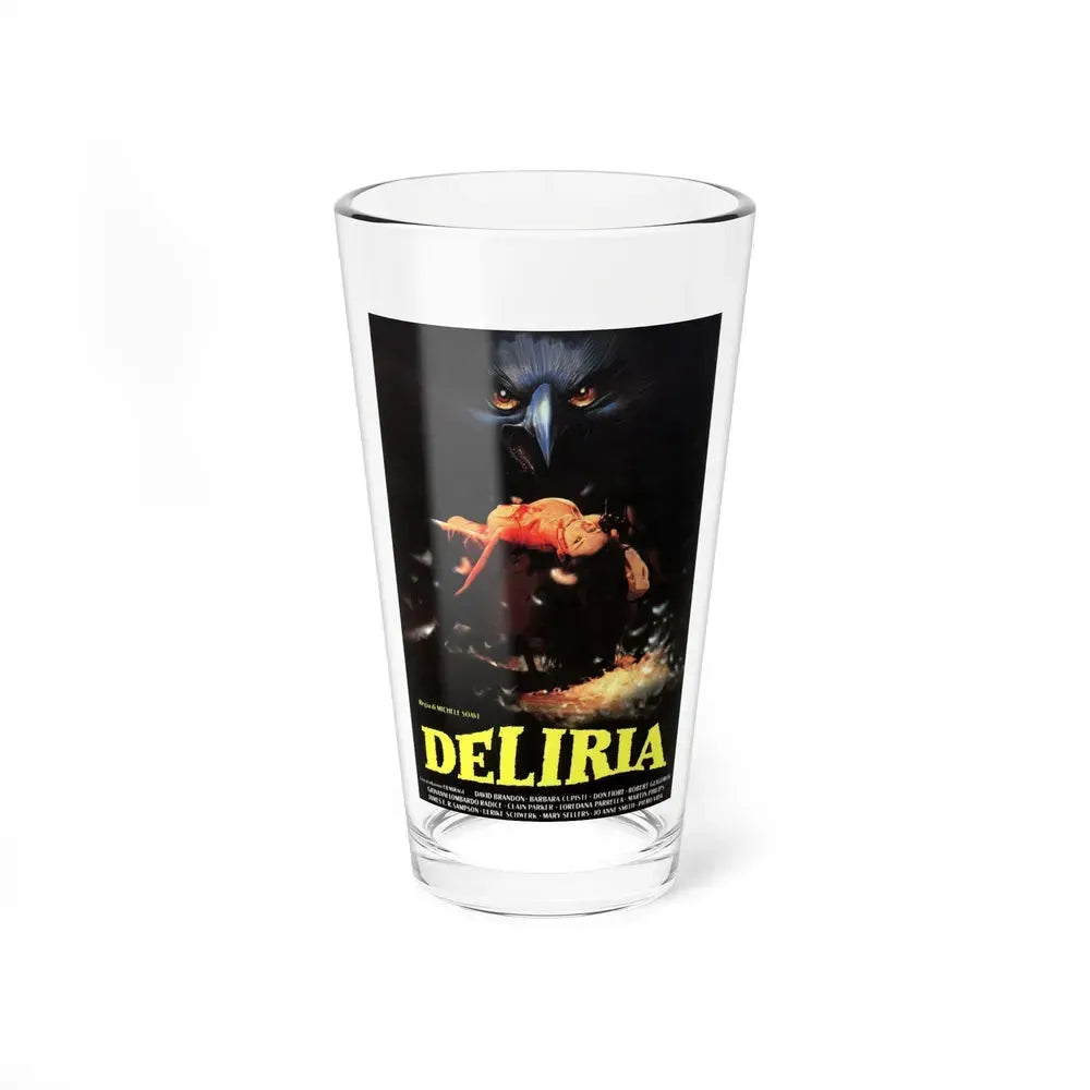 DELIRIA (STAGEFRIGHT) 1987 Movie Poster - Pint Glass 16oz 16oz - Go Mug Yourself
