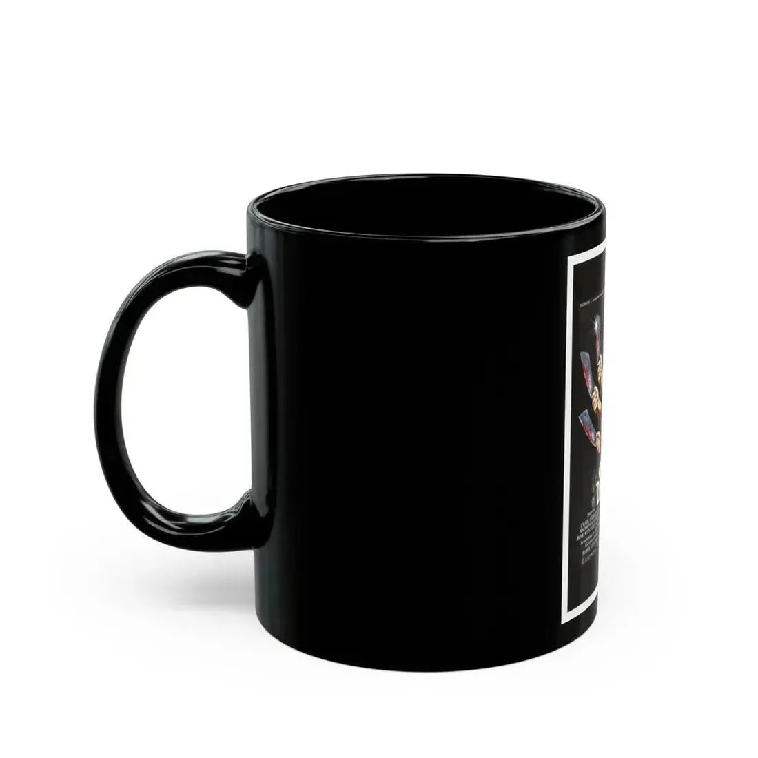 DELIRIUM 1979 Movie Poster - Black Coffee Mug - Go Mug Yourself