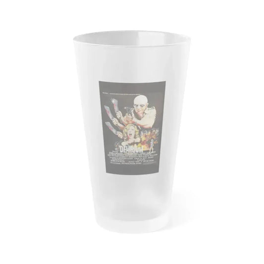 DELIRIUM 1979 Movie Poster - Frosted Pint Glass 16oz 16oz Frosted - Go Mug Yourself