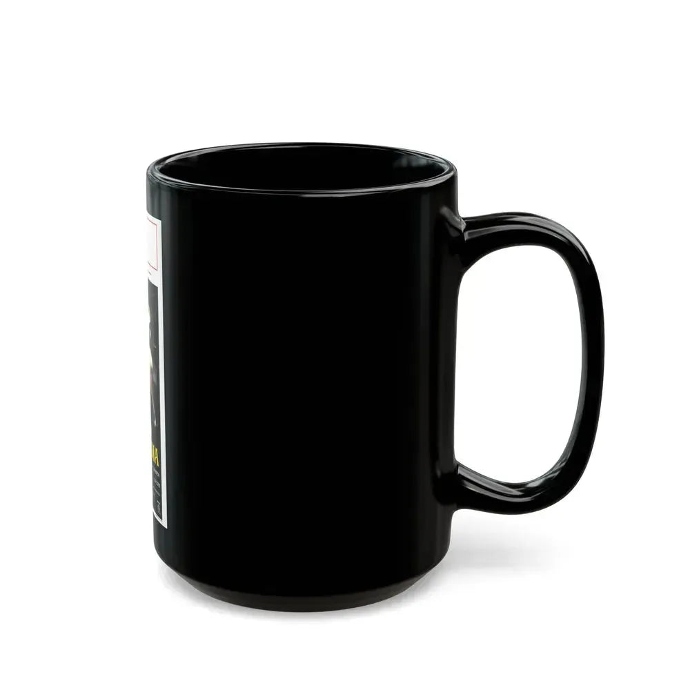 DELIRIUM PHOTO OF GIOIA 1987 Movie Poster - Black Coffee Mug - Go Mug Yourself