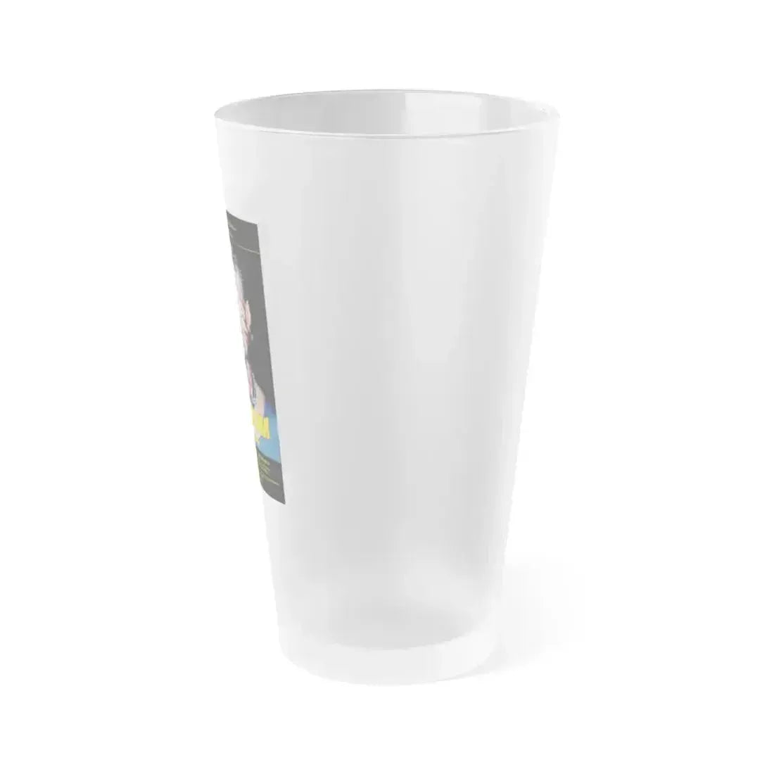 DELIRIUM PHOTO OF GIOIA (2) 1987 Movie Poster - Frosted Pint Glass 16oz - Go Mug Yourself