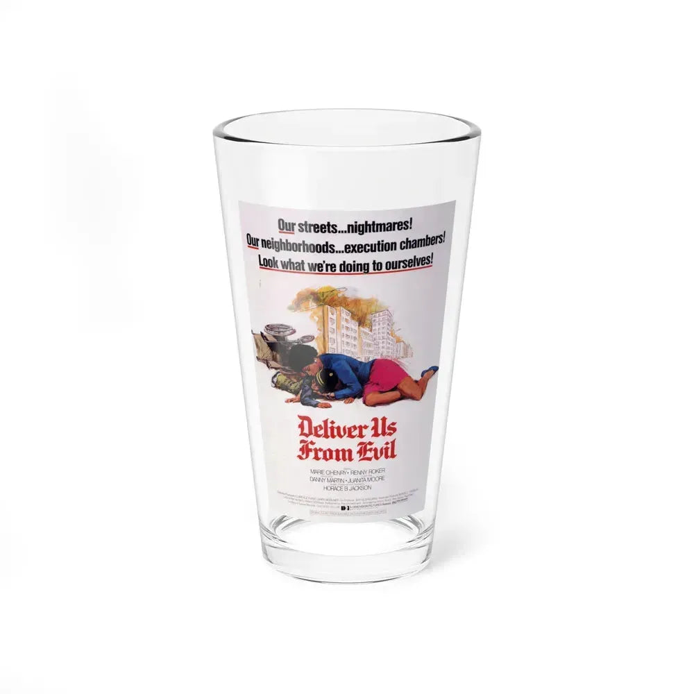 DELIVER US FROM EVIL 1975 Movie Poster - Pint Glass 16oz 16oz - Go Mug Yourself