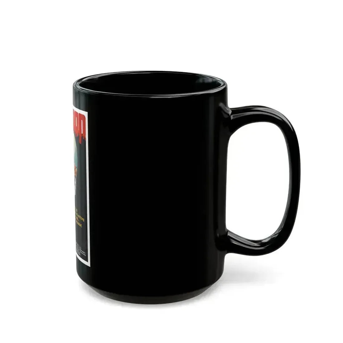 DELUSION (THE HOUSE WHERE DEATH LIVES) 1980 Movie Poster - Black Coffee Mug - Go Mug Yourself