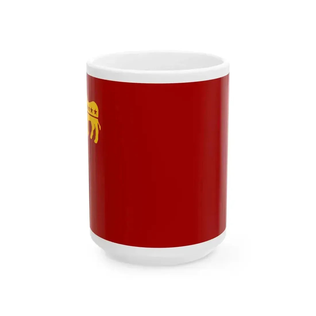 Dem-Commies flag (United States) White Coffee Mug 15oz - Go Mug Yourself