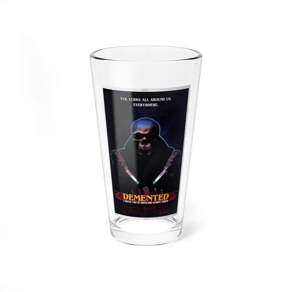 DEMENTED 1980 Movie Poster - Pint Glass 16oz 16oz - Go Mug Yourself