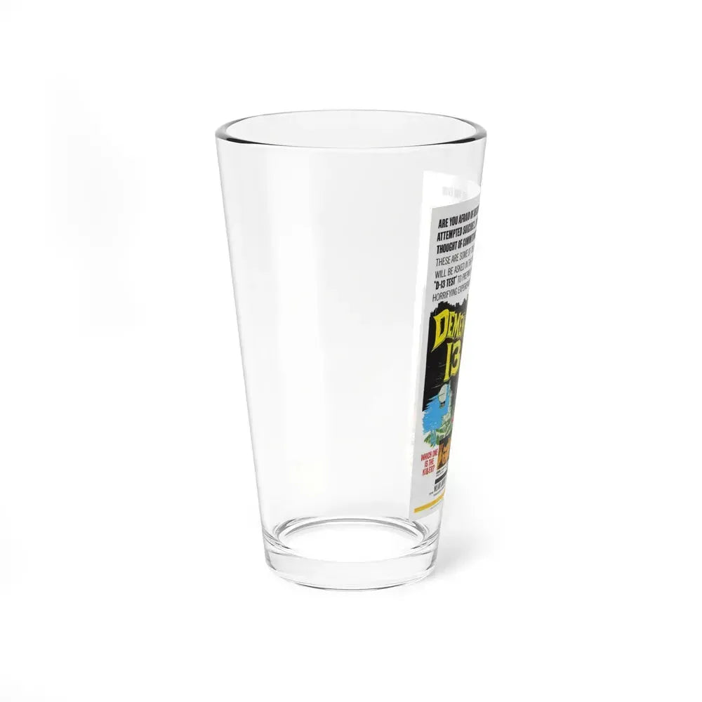 DEMENTIA 13 (THE HAUNTED AND THE HUNTED) 1963 Movie Poster - Pint Glass 16oz - Go Mug Yourself