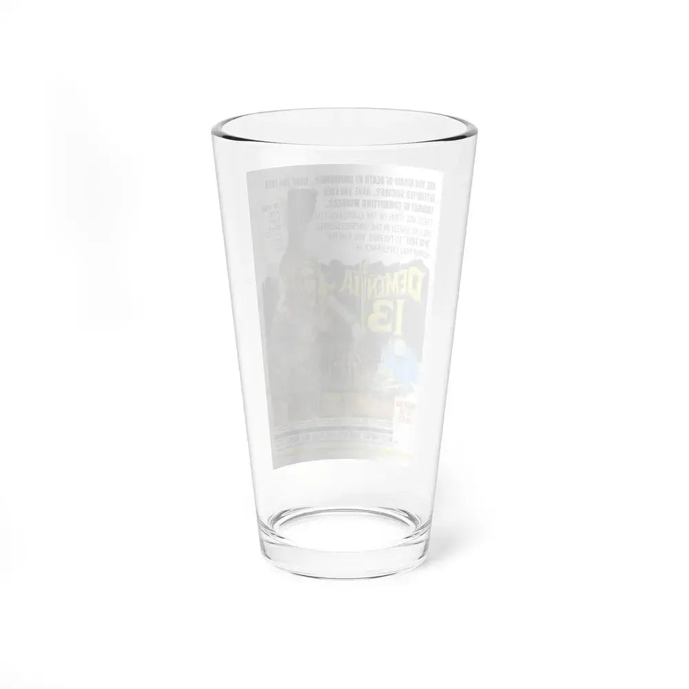 DEMENTIA 13 (THE HAUNTED AND THE HUNTED) 1963 Movie Poster - Pint Glass 16oz - Go Mug Yourself