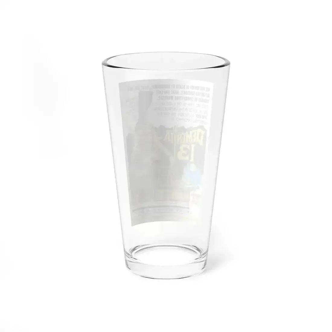 DEMENTIA 13 (THE HAUNTED AND THE HUNTED) 1963 Movie Poster - Pint Glass 16oz - Go Mug Yourself