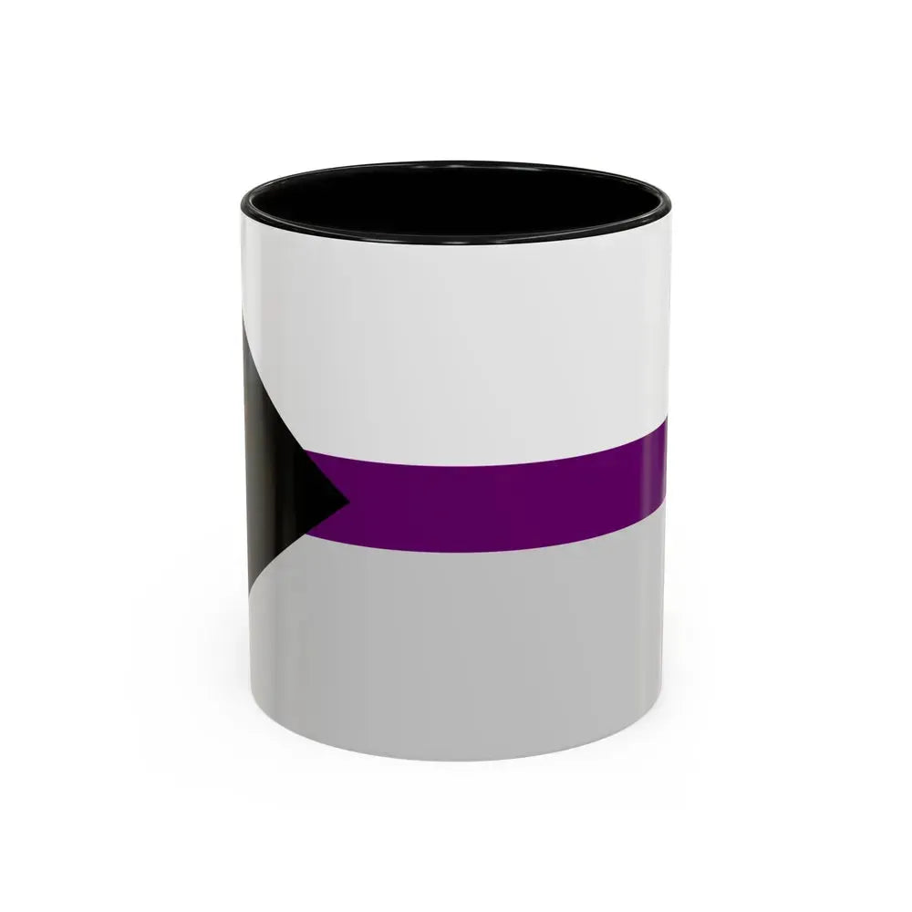 Demisexual Pride Pride Flag - Accent Coffee Mug 11oz Black - Go Mug Yourself