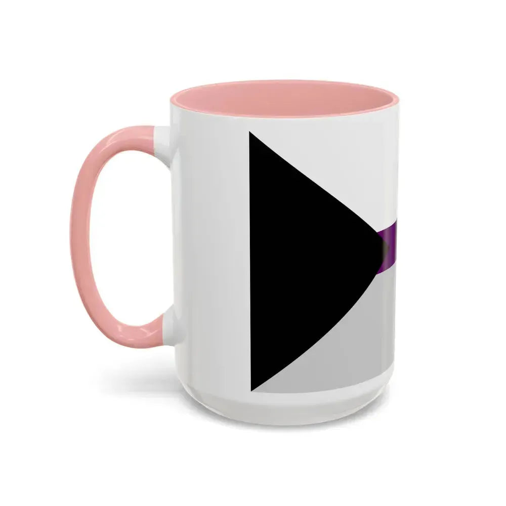 Demisexual Pride Pride Flag - Accent Coffee Mug - Go Mug Yourself