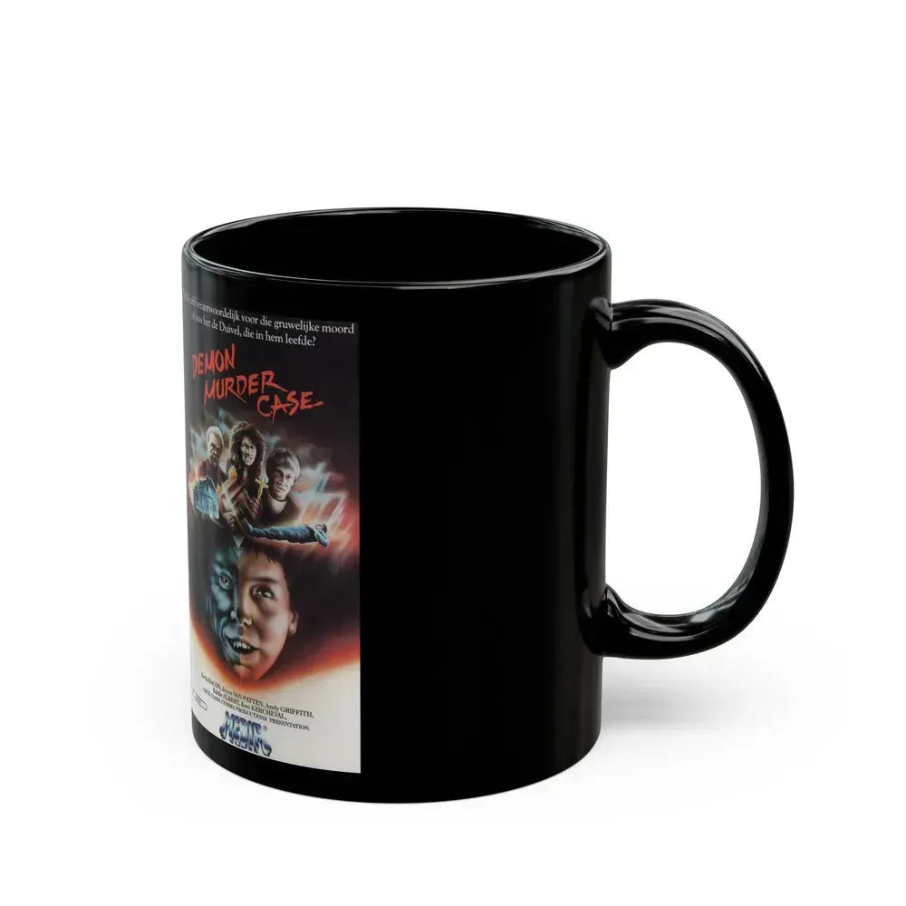 DEMON MURDER CASE (VHS COVER) - Black Coffee Mug - Go Mug Yourself