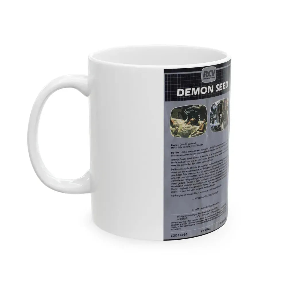 DEMON SEED (VHS COVER) - White Coffee Mug - Go Mug Yourself