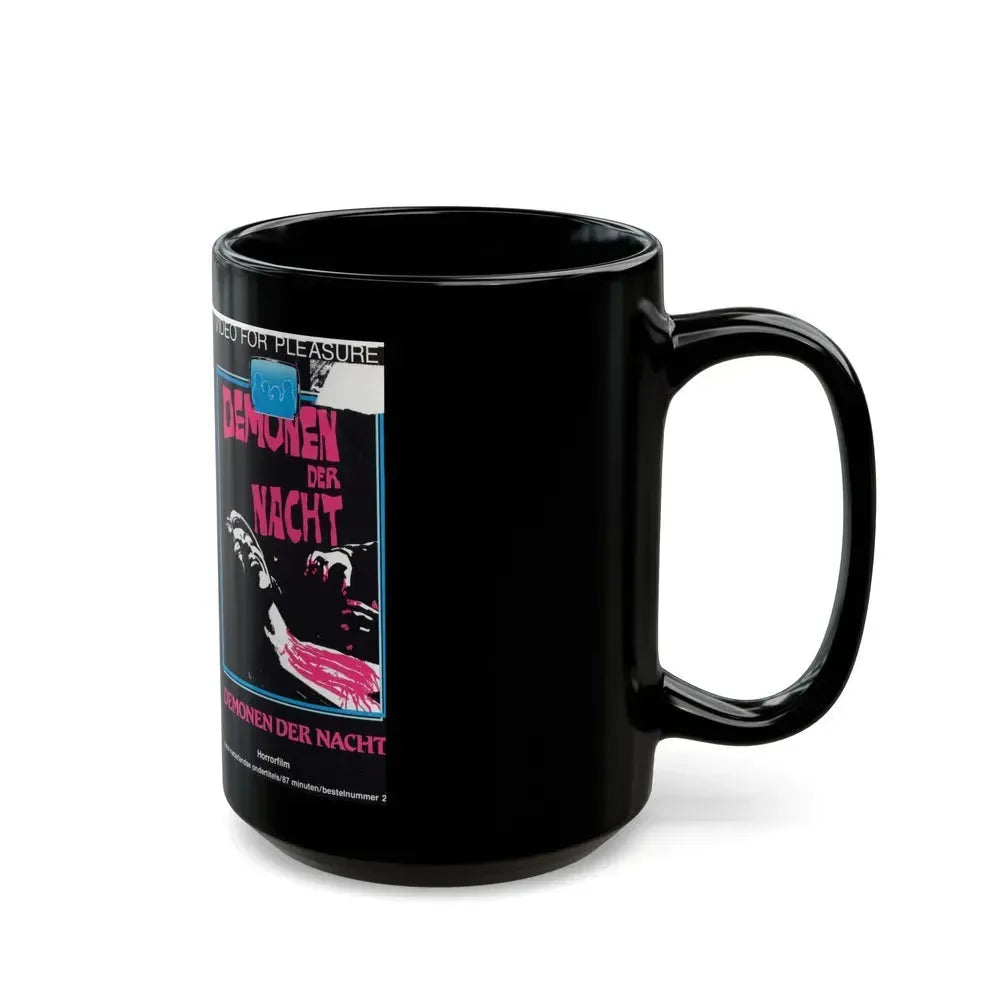 DEMONEN DER NACHT (VHS COVER) - Black Coffee Mug - Go Mug Yourself