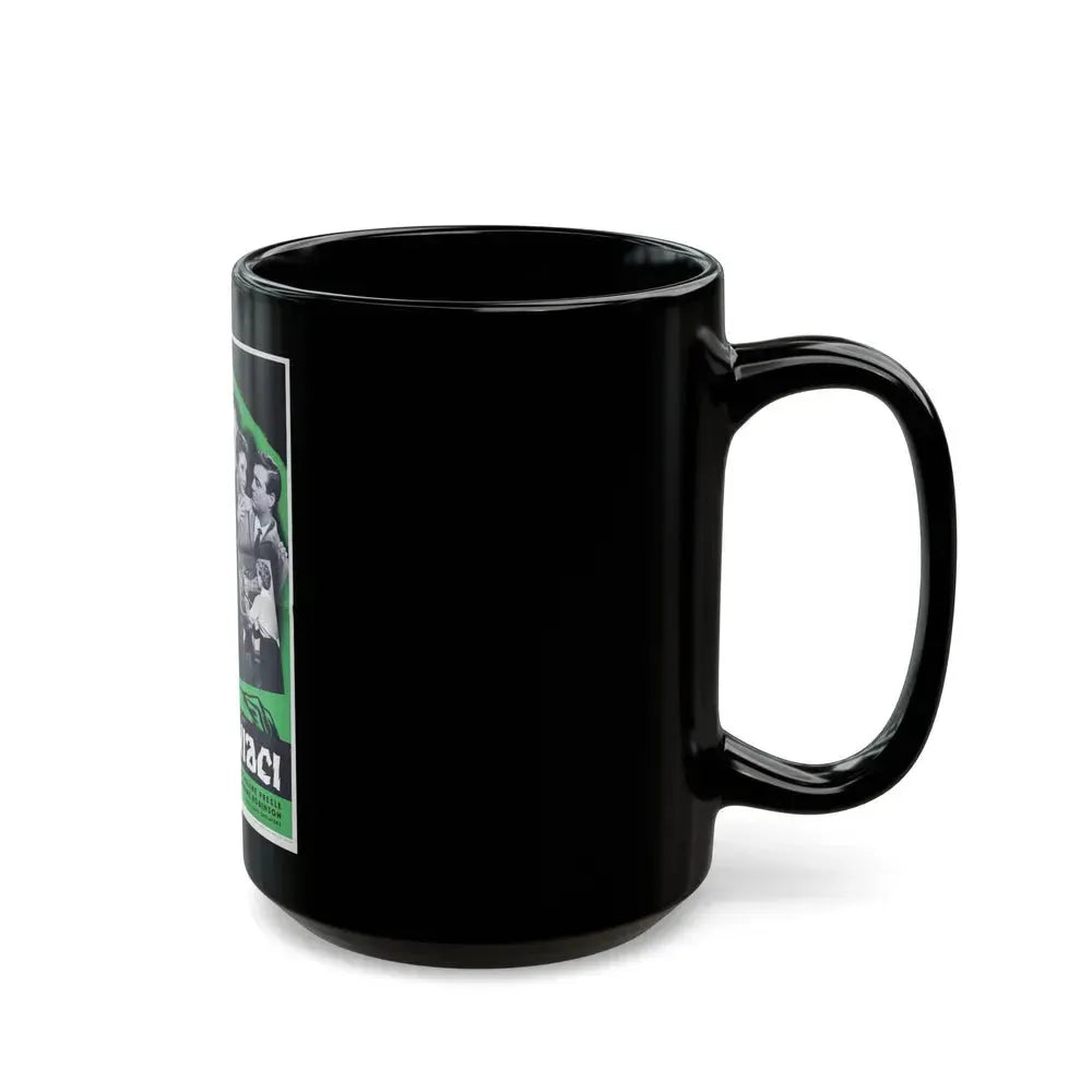 DEMONIAC 1957 Movie Poster - Black Coffee Mug - Go Mug Yourself