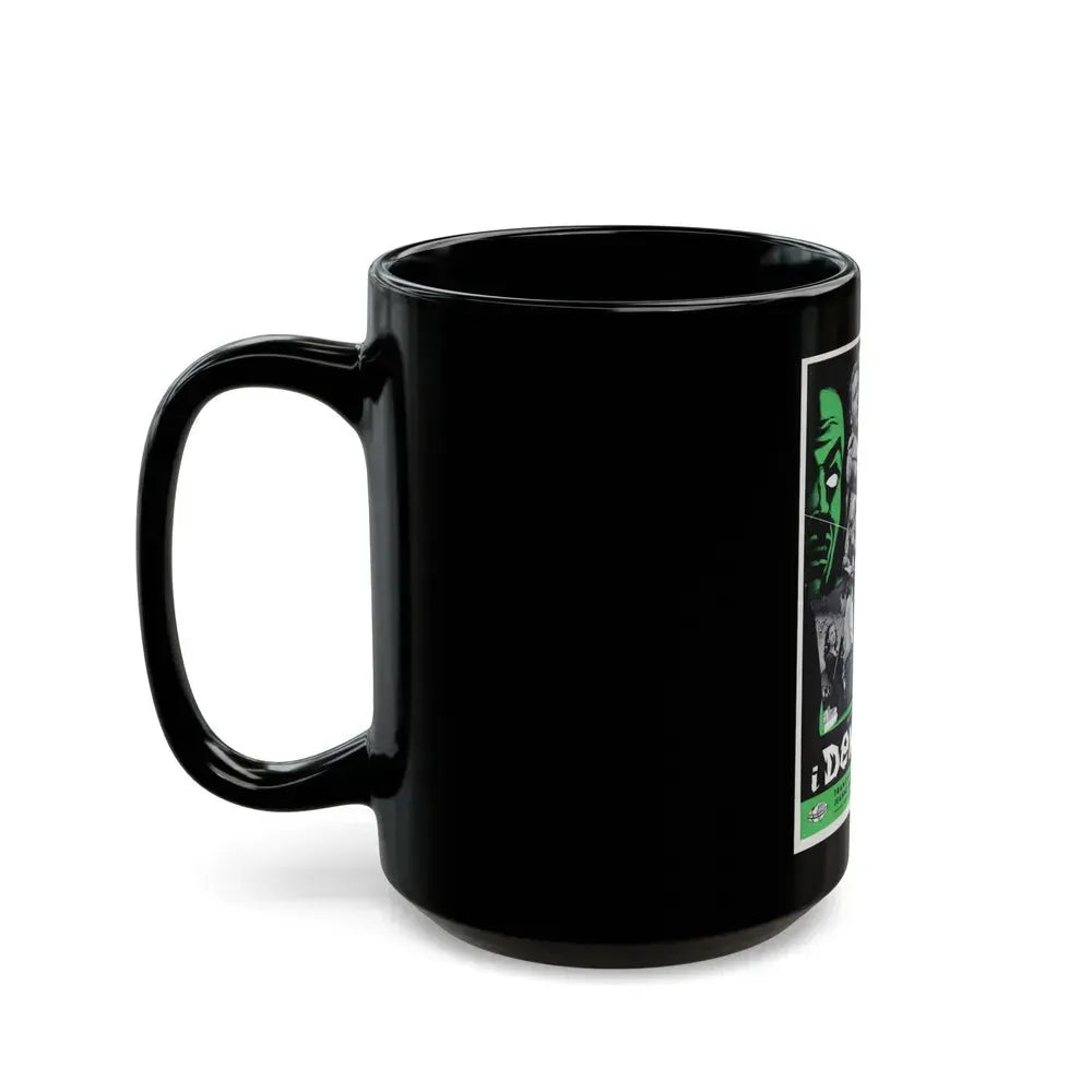 DEMONIAC 1957 Movie Poster - Black Coffee Mug - Go Mug Yourself